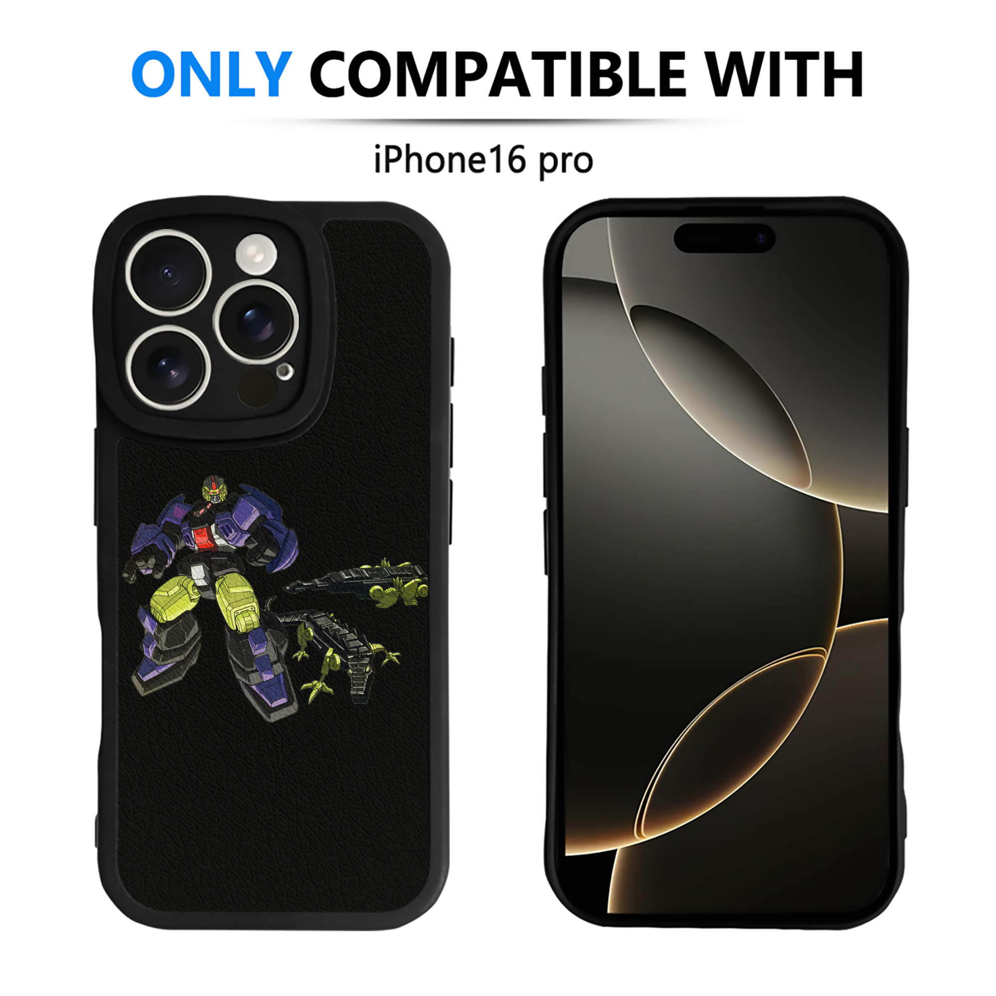 （画像用）  【iPhone 16シリーズ対応】シリコンスマホケース（レザー調） 材質：シリコン